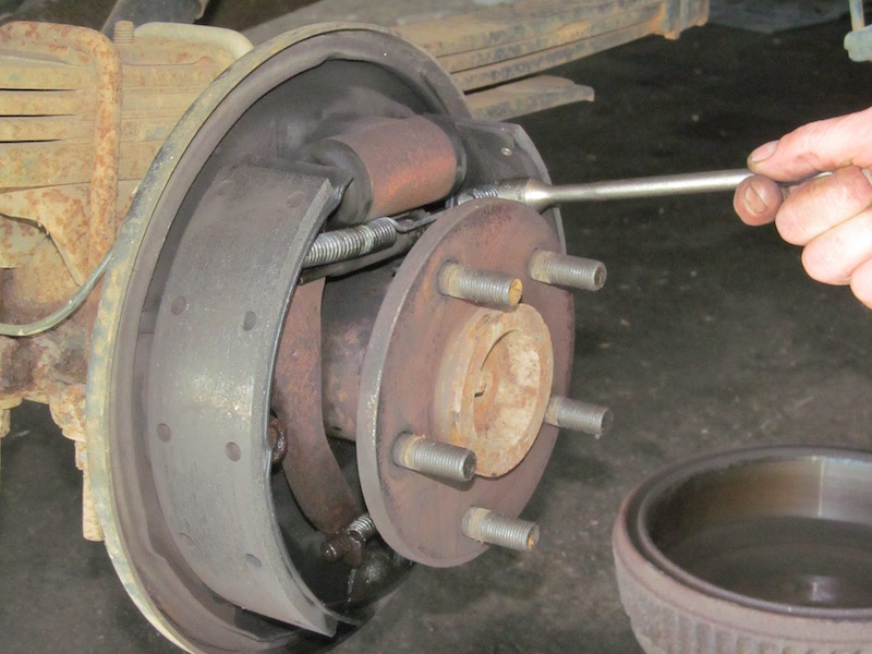 Brake Shoes Step 3A