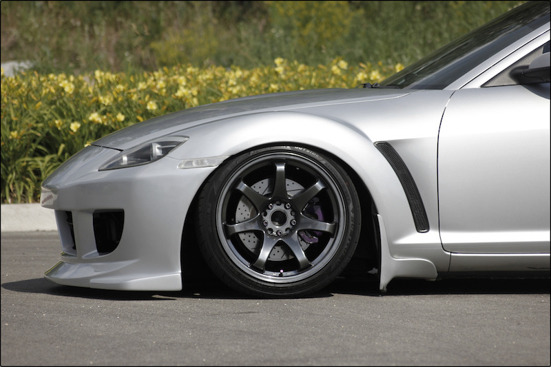 Lowered car