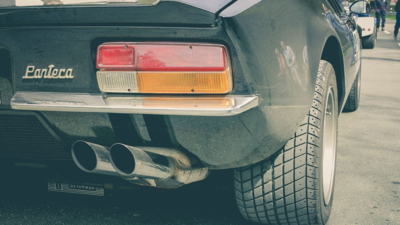 Retro sports car