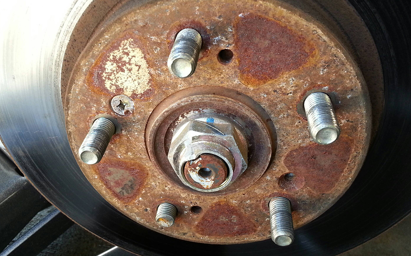 Broken Wheel Stud