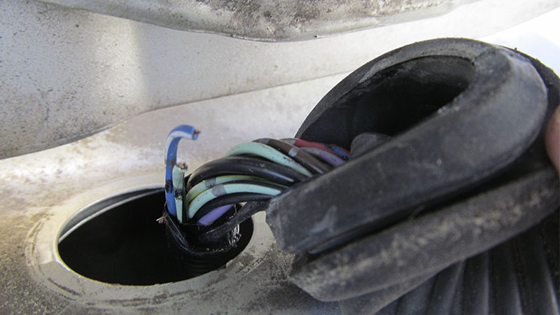 broken wire