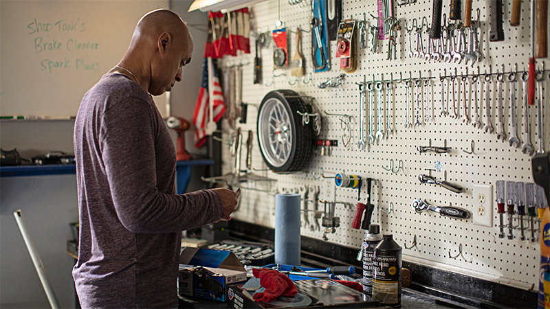 Garage Tool Bench