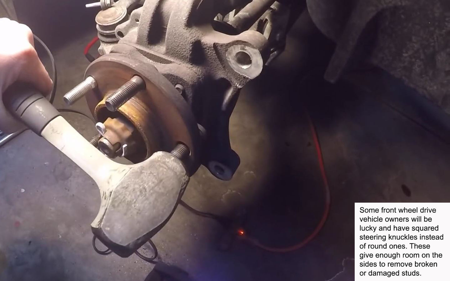 Square Steering Knuckle
