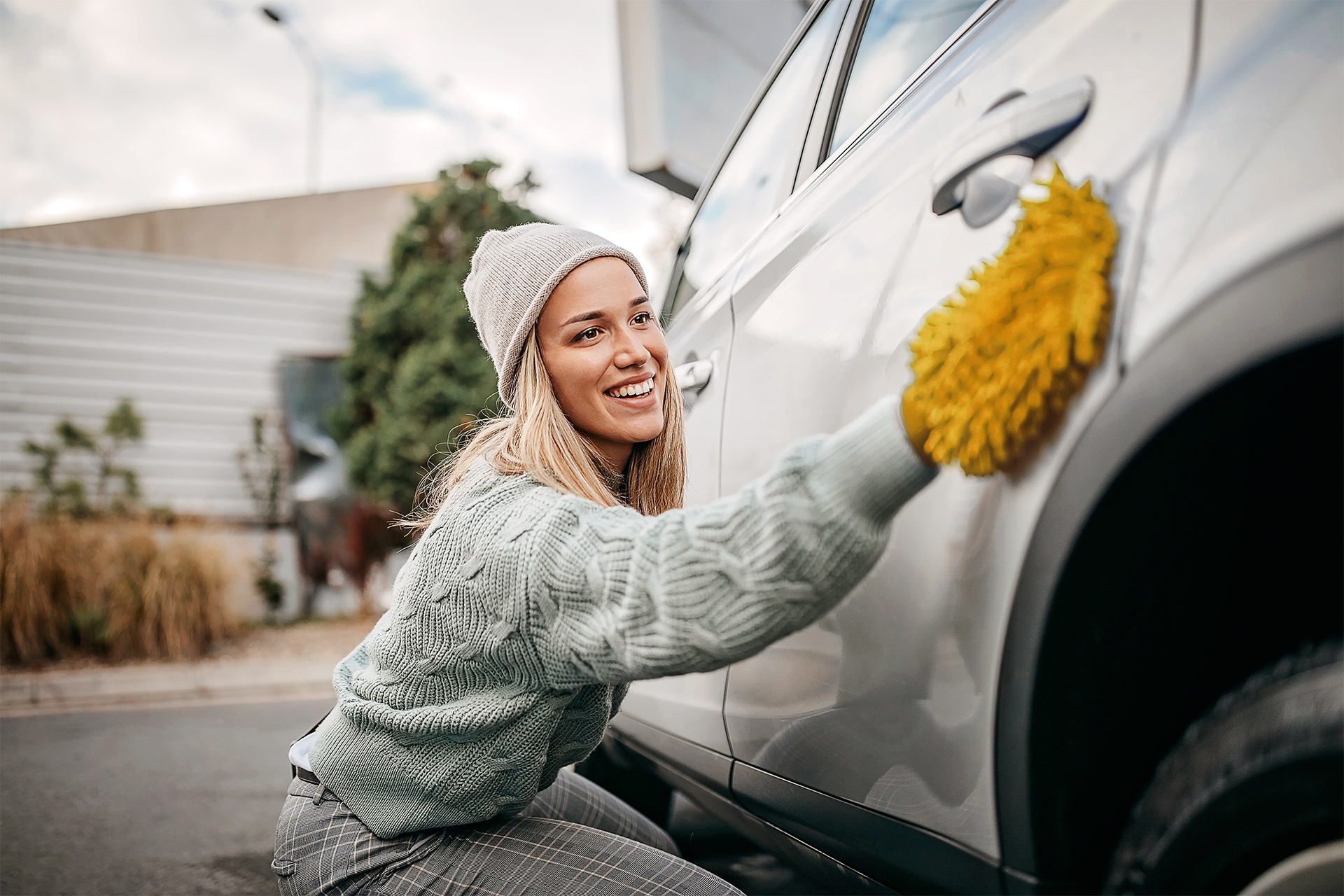 Cleaning Car 