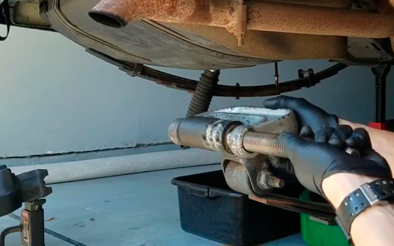 press-new-bushing