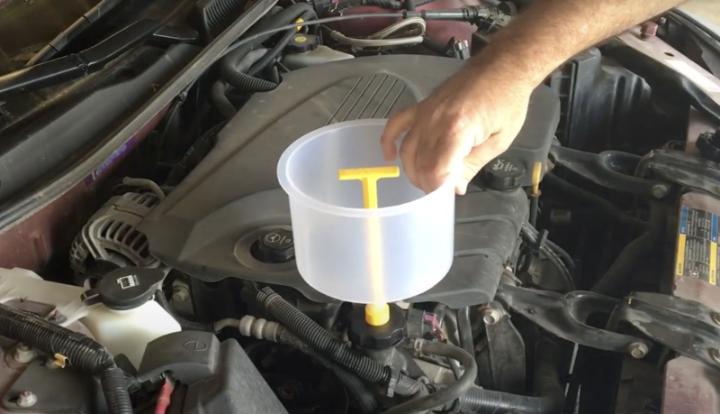 Spill-free funnel Spill-free funnel
