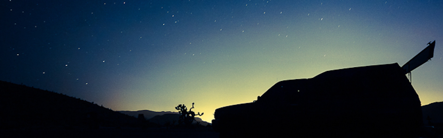 Truck camping
