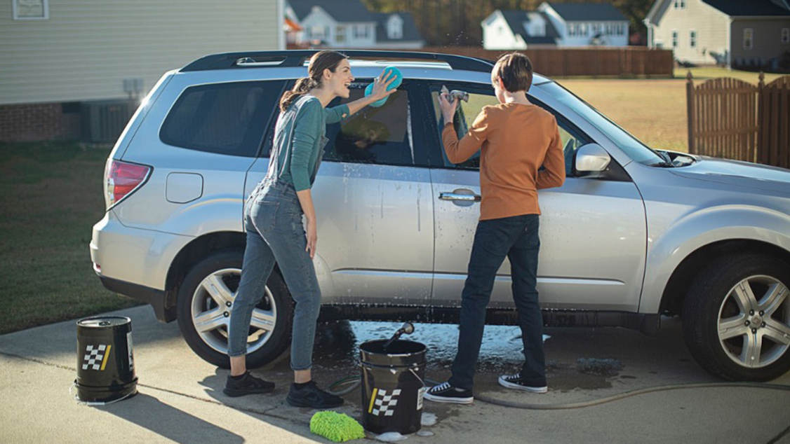 Washing Car Washing Car