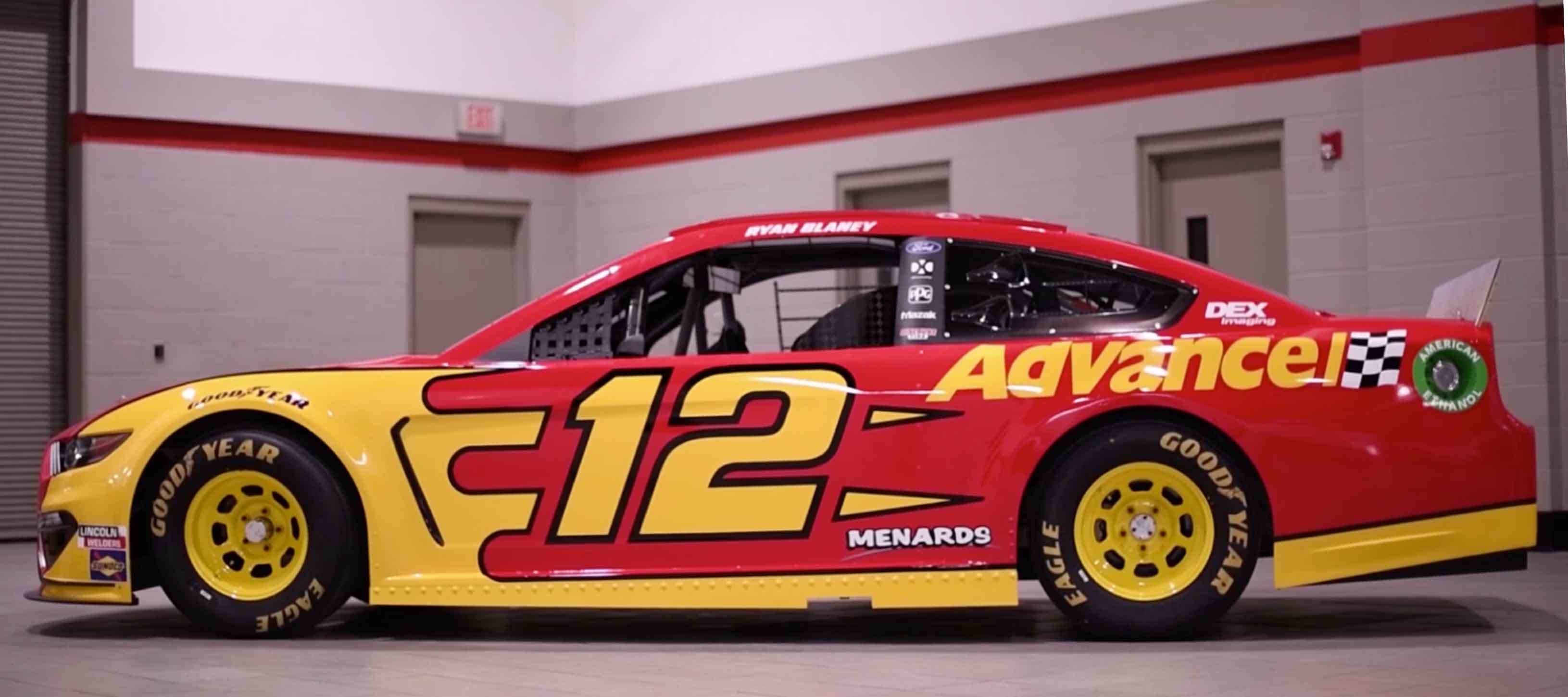 Advance Auto Parts Penske No. 12 Car Advance Auto Parts Penske No. 12 Car
