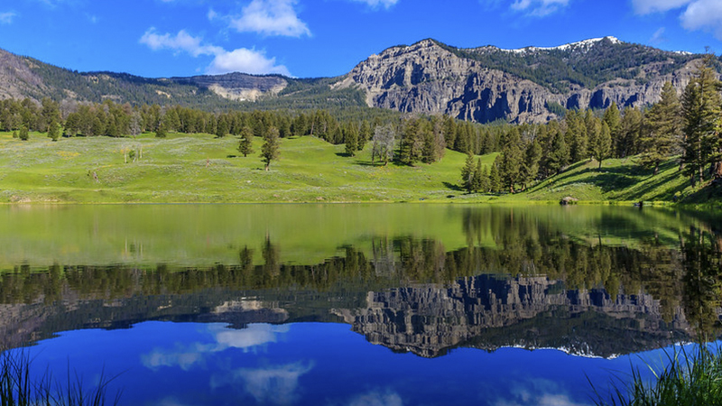 alwaysshooting_flickr landscape of Trout Lake in Yellowstone