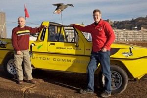 Amphibious car 