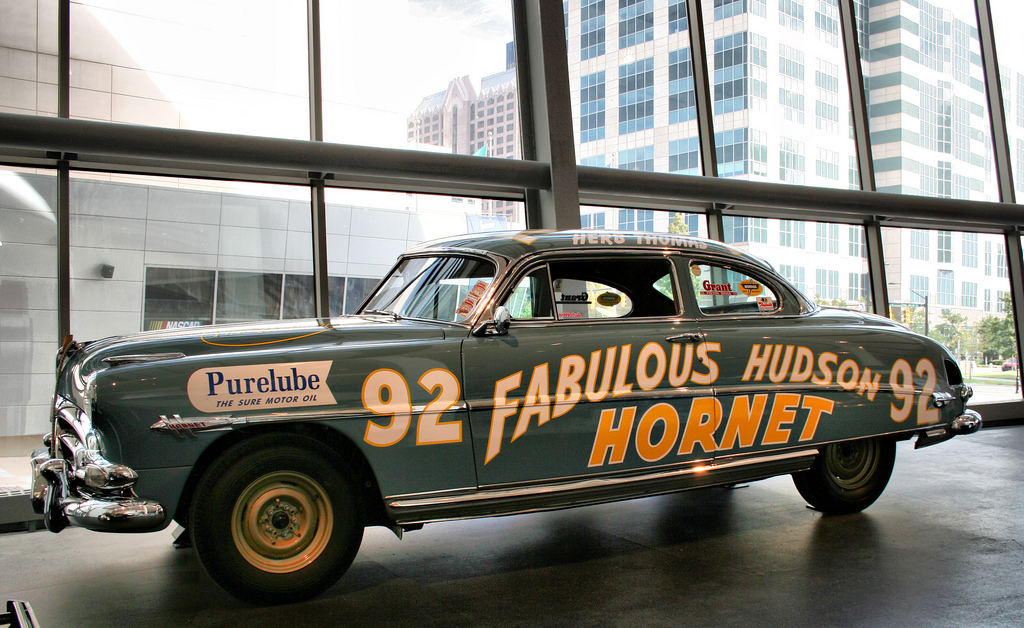 Classic NASCAR car