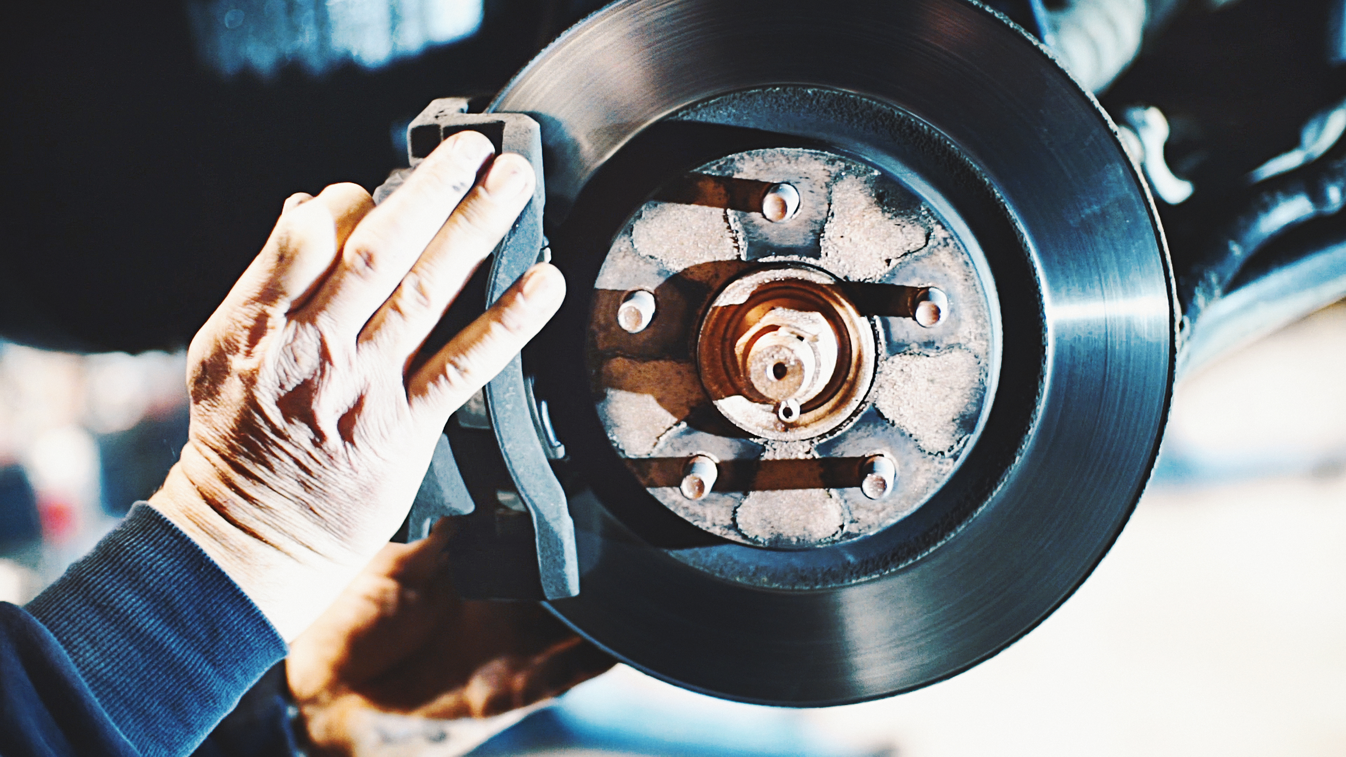 brake caliper and rotor