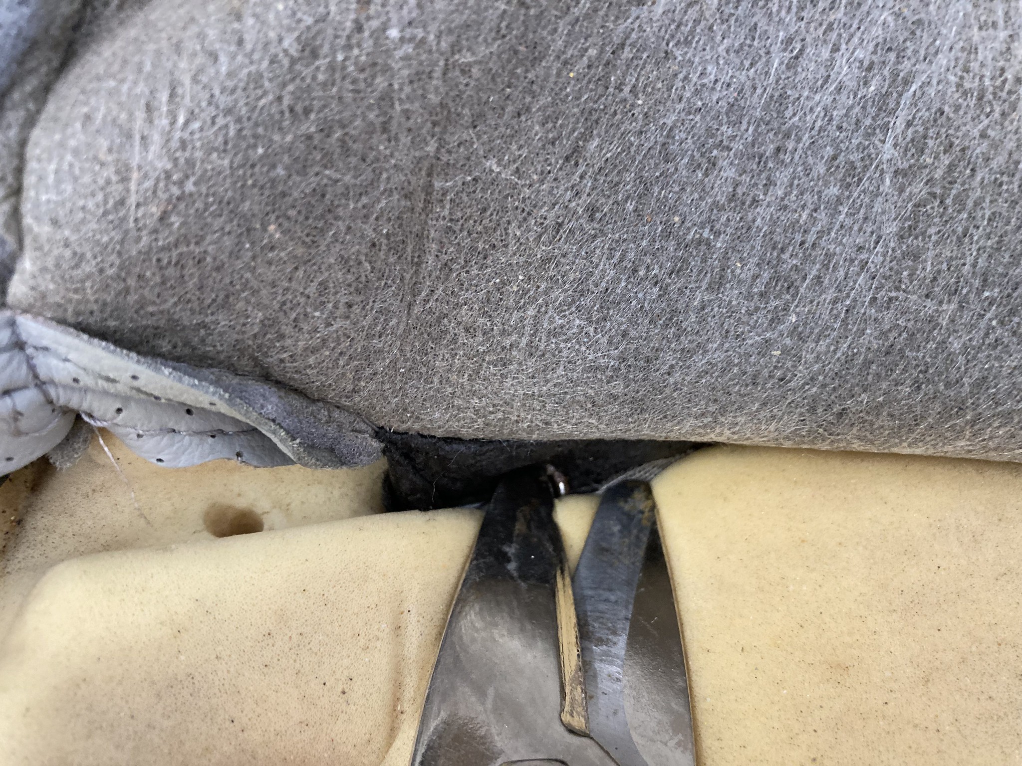 cut out hog rings