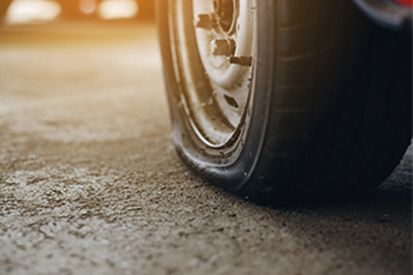 flat tire