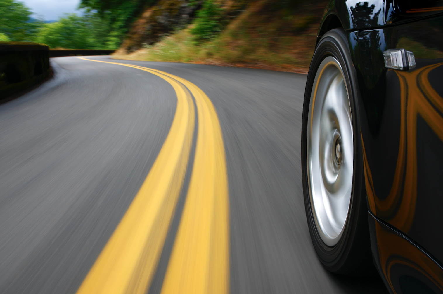 car handling curve