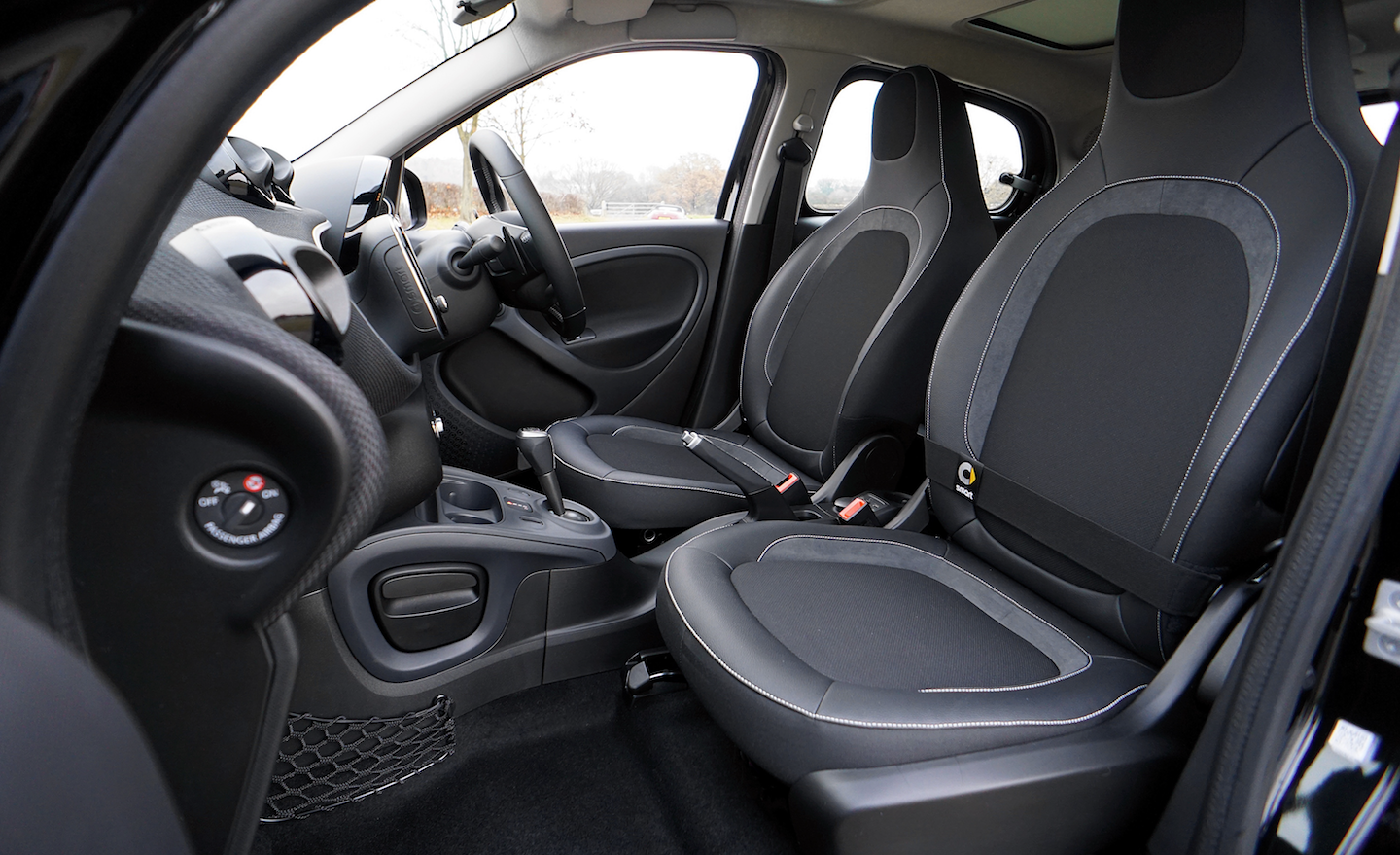 Interior of a car