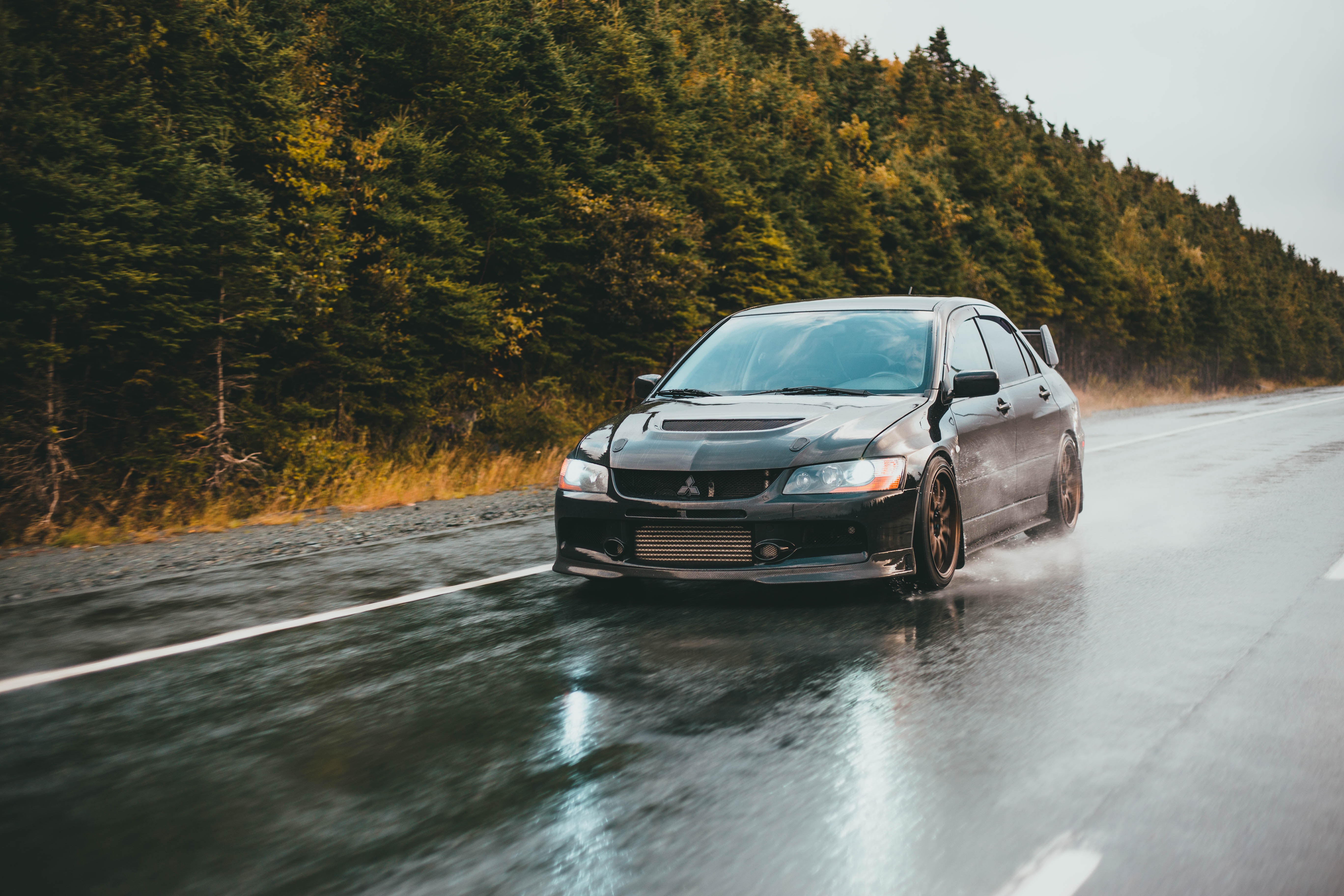 Car on road 