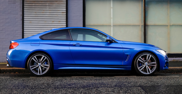 Blue car