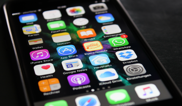 iPhone screen