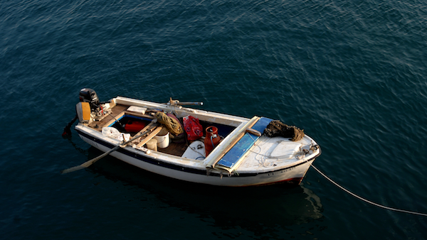 Boat on water