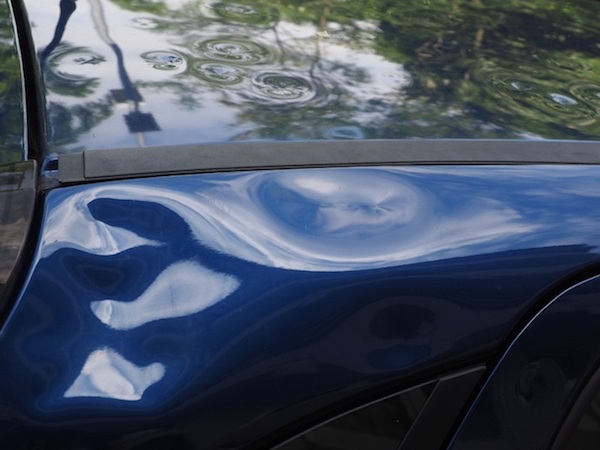 Blue paint