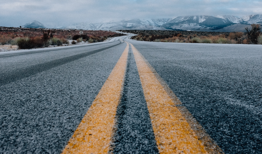 winter road