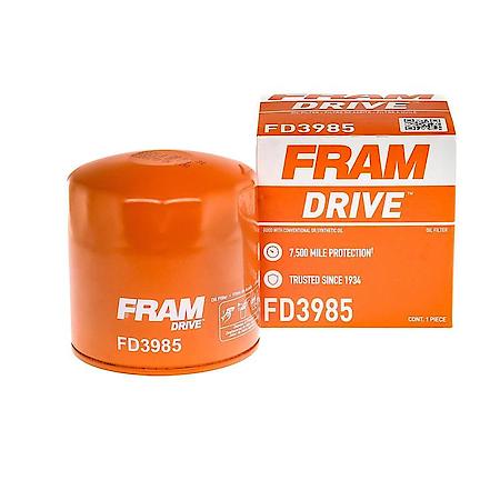 Spin-on Oil Filter: Ideal for Conventional Oil, Protection up to 7,500 miles