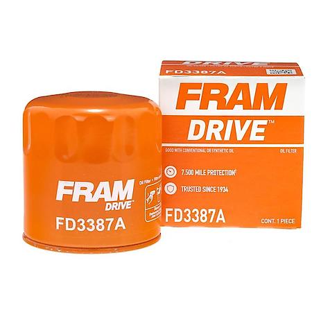 Spin-on Oil Filter: Ideal for Conventional Oil, Protection up to 7,500 miles
