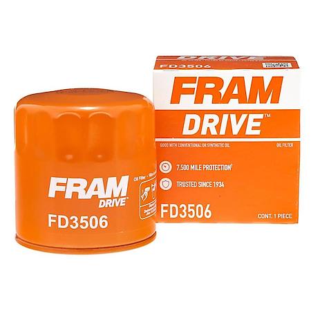 Spin-on Oil Filter: Ideal for Conventional Oil, Protection up to 7,500 miles