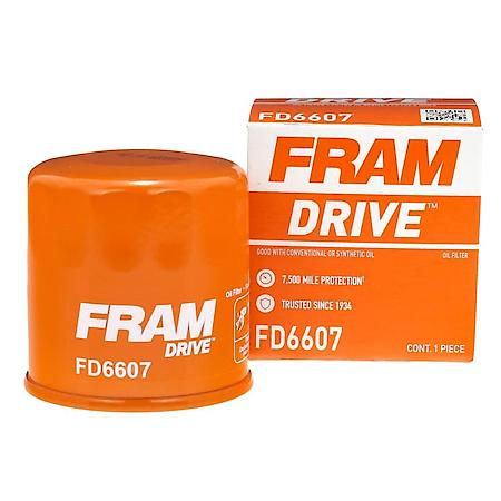 Spin-on Oil Filter: Ideal for Conventional Oil, Protection up to 7,500 miles