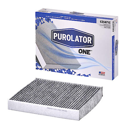 Advanced Filtration Cabin Air Filter: Up to 99% Dirt Removal; Activated Carbon Blocks Odors
