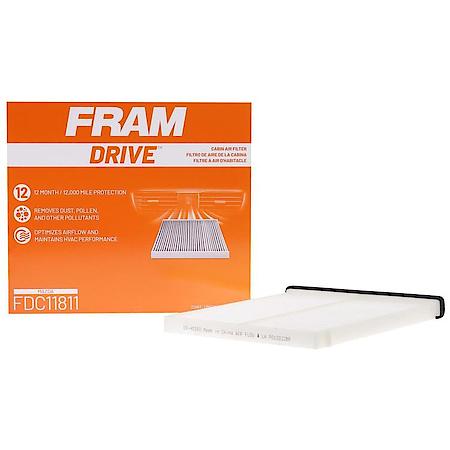 Cabin Air Filter: Up to 12 months or 12,000 mile protection