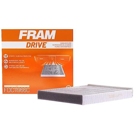 Cabin Air Filter: Up to 12 months or 12,000 mile protection
