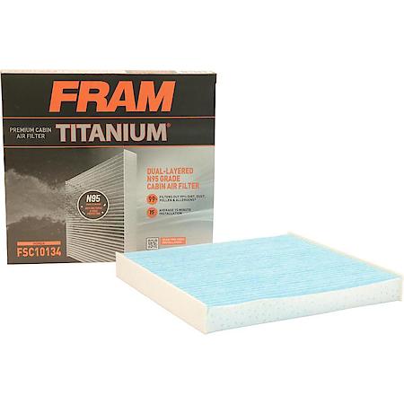 Premium Cabin Air Filter: N95 Grade Filters 99% Dust, Pollen, Allergens