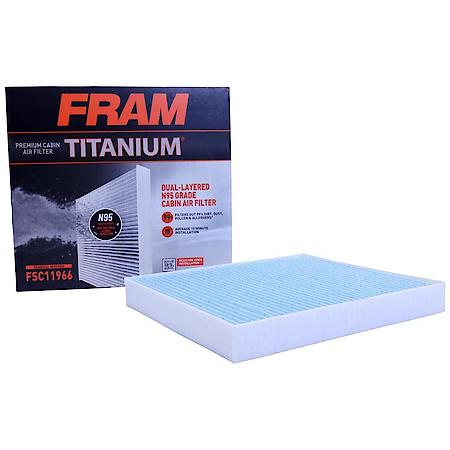 Premium Cabin Air Filter: N95 Grade Filters 99% Dust, Pollen, Allergens