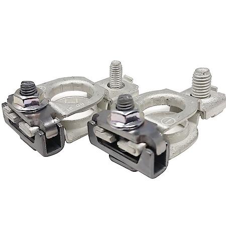 Battery Terminal: SAE/DIN/ISO Replacement Terminals, Top Post, 2 Ea, OEM