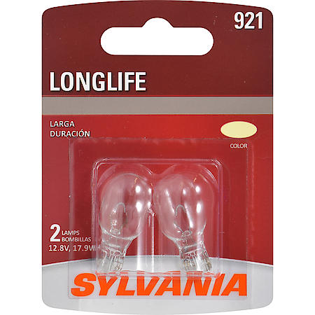 921 Long Life: Mini Bulb, Standard Performance, 2 Pack