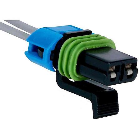 2-Way Female Black Multi-Purpose Pigtail