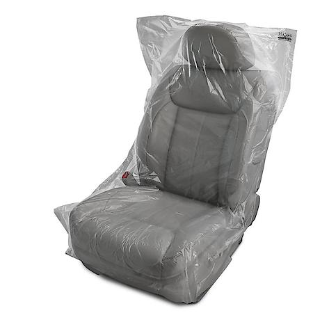 Value Seat Covers, 32"x52", Clear, 0.5 Mil. - 500 Per Roll