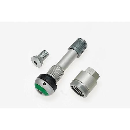 Silver Finish-Includes Valve, Plastic Cap, Core, Grommet, Shear Collar Hex Nut