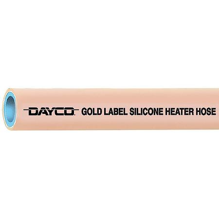 Straight Heater Hose; Silicone, 3/8 Inch Diameter (sold by foot)