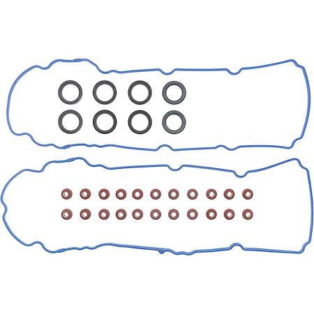 Molded Rubber Valve Cover Gasket Set: Direct Fit, Includes Grommets, 32 Pieces
