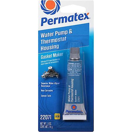 Water Pump & Thermostat RTV Silicone Gasket Maker, 0.5 OZ