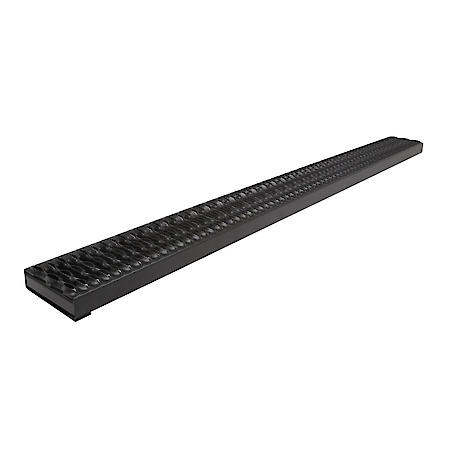 Powder Coated, Black, Steel, Unlighted, Requires Running Board Mounting Kit