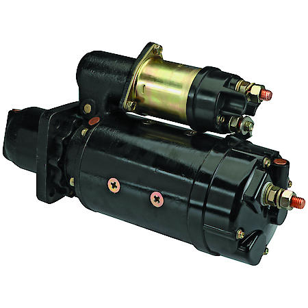 Starter: New, 12V, 10 Tooth