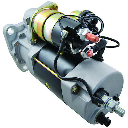 Starter: New, 12V, 12 Tooth