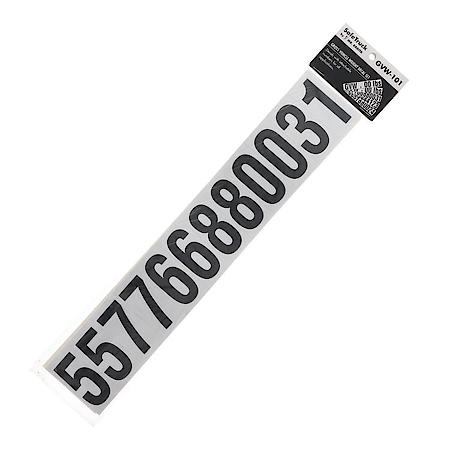Decal Kit, Truck Gross Vehicle Weight - US DOT Decals with attachable numbers for all applications