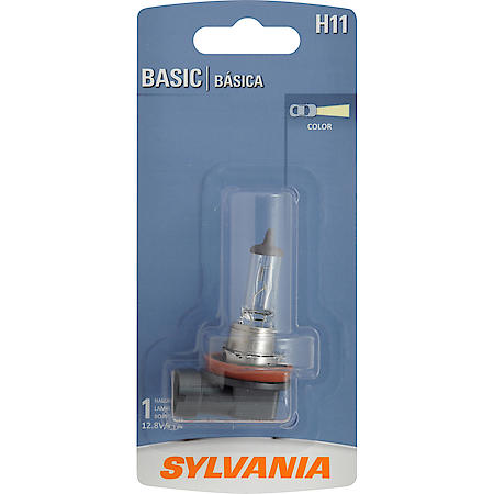 H11 Basic: Halogen Headlight Bulb, Basic Performance, 1 Pack
