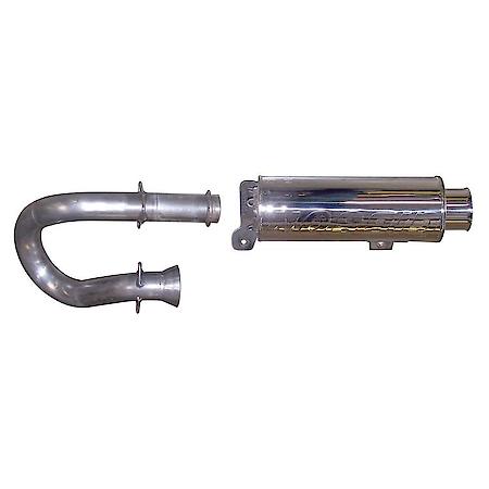 1113 Yamaha YXR700F Rhino 700 FI Base Single Exhaust Stainless